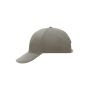 6 Panel Cap Laminated beige