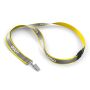 Polyester keycord met reflecterende overlay