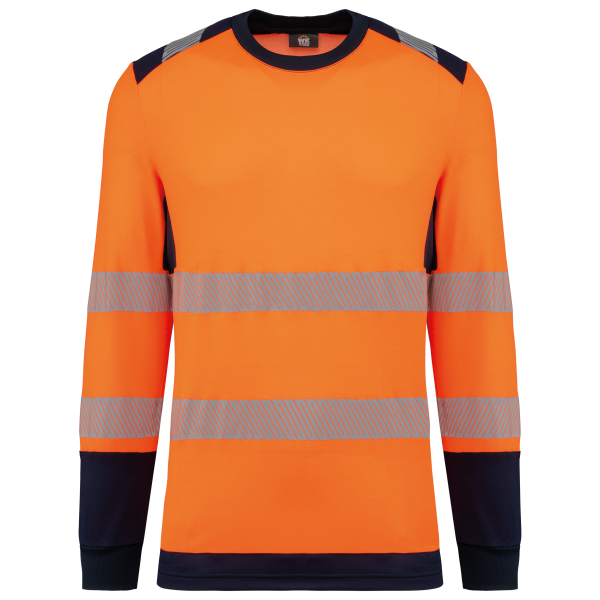Gerecycled veiligheids-T-shirt lange mouwen