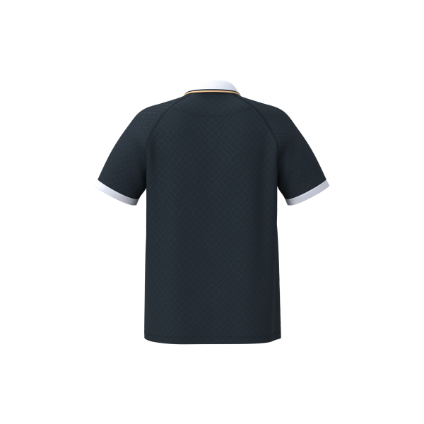 Lifestyle truitje met polokraagje uniseks Navy / White / Gold 3XL Lifestyle truitje met polokraagje uniseks Navy / White / Gold 3XL