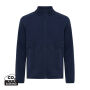 Iqoniq Talung gerecycled polyester fleece jas met rits, donkerblauw (XXXL)