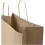 Kraft papieren tas 80–90 g/m² met gedraaide handvatten – 32 x 17 x 39 cm - Kraftbruin