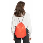 Polyester (210D) trekkoord rugtas Isolde zwart