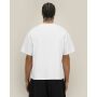 Hazener - Het unisex relaxed interlock T-shirt - White (XL) Hazener - Het unisex relaxed interlock T-shirt - White (XL)