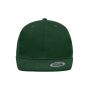 6 Panel Flat Peak Cap dark-green one size