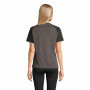 VORTEX WOMEN - VORTEX WOMEN RAGLAN T-SHIRT - XXL - Black/Charcoal Grey