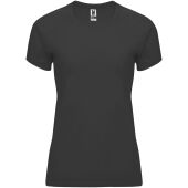 Bahrain kortärmad funktions T-shirt för dam - Dark Lead - XL