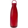 Bergen 800 ml waterfles van gerecycled plastic - Rood