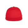 Snapback Pet - 5 Panelen Red One Size
