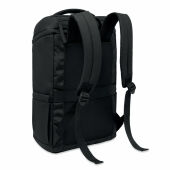 BOULDER - 15" PU laptop rugzak - Zwart