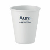 CUPFUL - Enkelwandige PLA beker - Wit