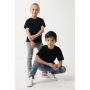 IQONIQ Koli kids lichtgewicht gerecycled katoen t-shirt, zwart (1112)