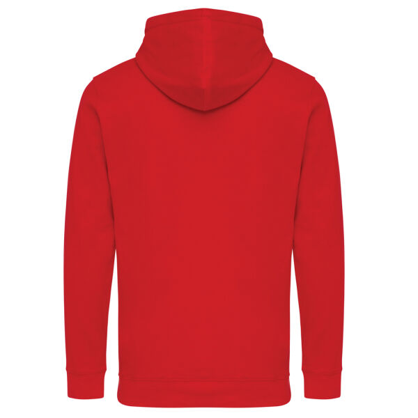 Iqoniq Jasper recycled cotton hoodie, red (XXL)