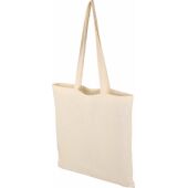 Oeko-Tex katoen (140 gsm) boodschappentas Leonard khaki (écru)