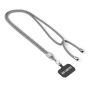 Crossbody, trendy duotone lanyard telefoonhouder van polyester