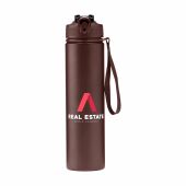 AquaSteel RCS Recycled Water Bottle 750 ml drinkfles - bordeaux
