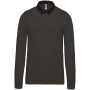 Rugbypolo Dark Grey / Black XL