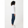 IQONIQ Etosha lichtgewicht gerecycled katoen sweater, recycled white (XS)
