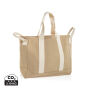 BEAU AWARE™ strandtas van 400gsm gerecycled canvas, beige