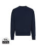 Iqoniq Kruger gerecycled katoen relaxed sweater, donkerblauw (XXS)