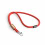 Polyester koord-keycord met bamboe plaatje