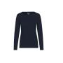 LADIES LONG SLEEVE TEE-SHIRT, NAVY, S, NEUTRAL