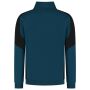 Zip Sweater Bicolor Redefined 306111 Teal-Black 3XL