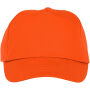 Feniks 5 panel kinder cap - Oranje