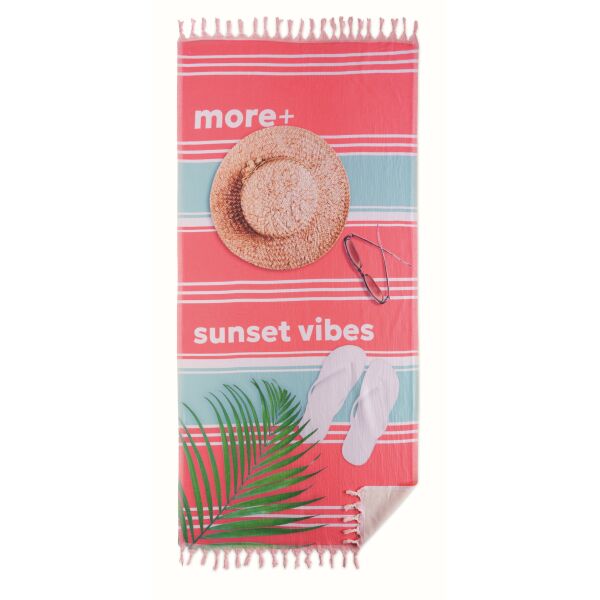 Full color hammam handdoek van 280g/m² polykatoen Full color hammam handdoek van 280g/m² polykatoen