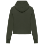 Ecologische sweatvest met capuchon French Terry Organic Khaki XS