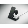 DOCK3 - Inklapbare 3-in-1 lader 15W - Zwart DOCK3 - Inklapbare 3-in-1 lader 15W - Zwart