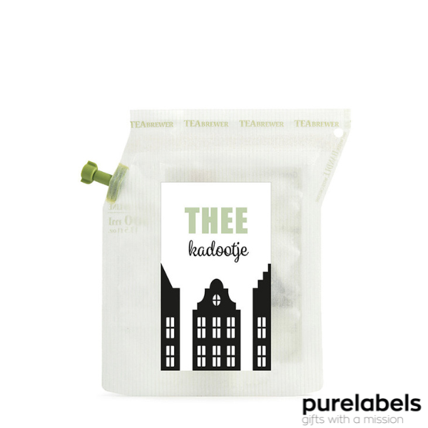 Brewer theekannetje Thee kadootje | Origineel bedankt cadeautje