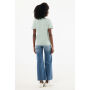 IQONIQ Brett gerecycled katoen t-shirt, iceberg green (XXXL)