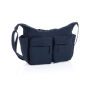 KENTO URBAN RCS gerecyclede nylon gewatteerde schoudertas, donkerblauw KENTO URBAN RCS gerecyclede nylon gewatteerde schoudertas, donkerblauw