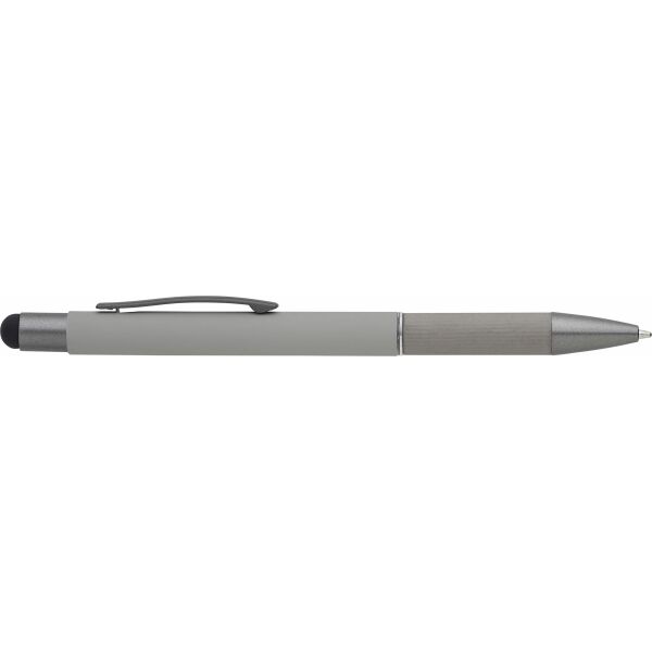 Balpen Jett | Aluminium | Stylus - grijs Balpen Jett | Aluminium | Stylus - grijs