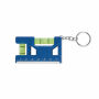 MAGEVEL - Magnetische waterpas ABS sleutelha - Royal Blauw