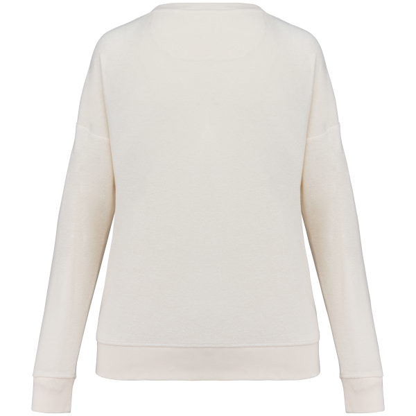 Sweat-shirt écoresponsable en éponge femme Ivory XL Sweat-shirt écoresponsable en éponge femme Ivory XL