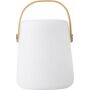 Kunststof LED speaker wit
