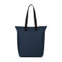 Renew AWARE™ rPET draagtas met rits, donkerblauw
