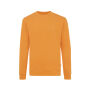 IQONIQ Zion gerecycled katoen sweater, sundial oranje (XXL)