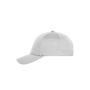 6 Panel Sports Cap white one size