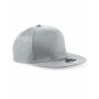 5 Panel Snapback Rapper Cap light grey one size