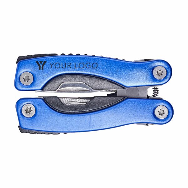 RVS 8-in-1 gereedschapset Julie kobaltblauw RVS 8-in-1 gereedschapset Julie kobaltblauw