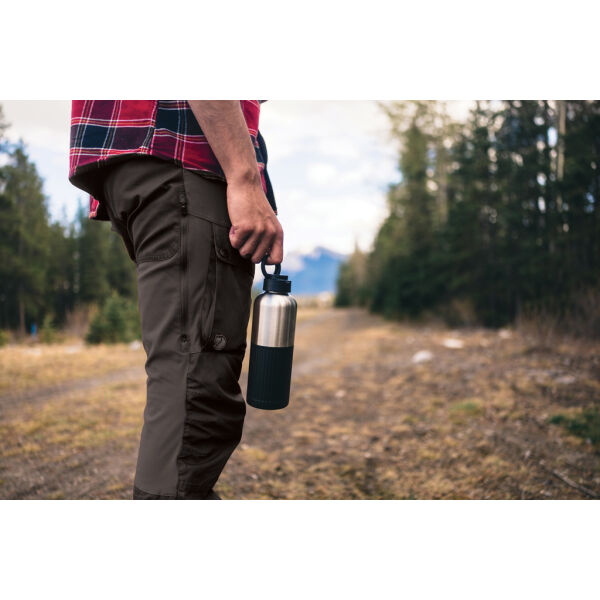 Ripple RCS R-stalen lekvrije waterfles met handvat 750 ml, zwart Ripple RCS R-stalen lekvrije waterfles met handvat 750 ml, zwart