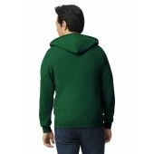 Gildan Sweater Hooded Full Zip HeavyBlend for him 5535 forest green 3XL