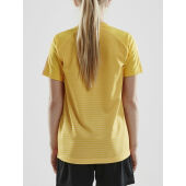 *Pro Control stripe jersey jr yellow/flumi 158/164
