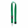 LANNYCOT - Lanyard katoen 20mm - Groen