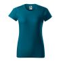 T-shirt women's Basic petrol XXL