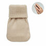 WARMMUFF - Handwarmer gebreid polyester - Beige