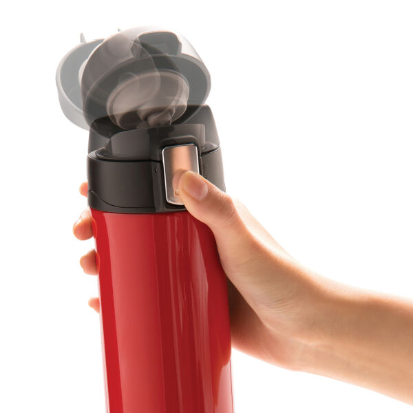 RCS gerecycled roestvrijstalen easy lock lekvrije vacuüm mok, rood RCS gerecycled roestvrijstalen easy lock lekvrije vacuüm mok, rood